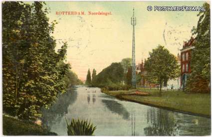 ansichtkaart: Rotterdam, Noordsingel