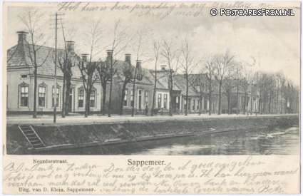 ansichtkaart: Sappemeer, Noorderstraat