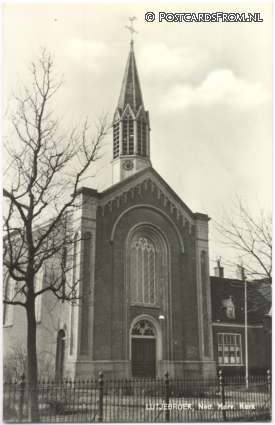ansichtkaart: Lutjebroek, Ned. Herv. Kerk