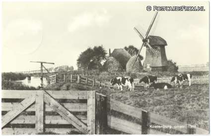 ansichtkaart: Noordwijk aan Zee, Koetenburg omstr. 1930
