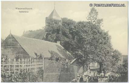 ansichtkaart: Nieuwenhoorn, Achterdorp