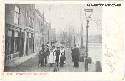 ansichtkaart: Alkmaar, Voormeer