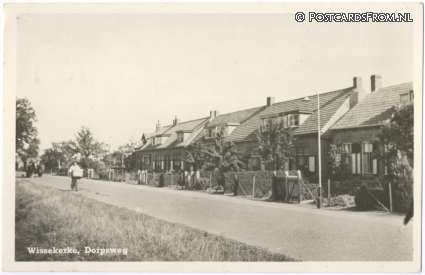 ansichtkaart: Wissenkerke, Dorpsweg