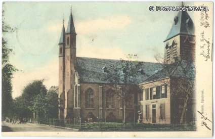 ansichtkaart: Wognum, R.K. Kerk