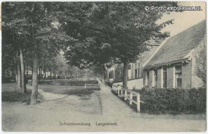 ansichtkaart: Schiermonnikoog, Langestreek