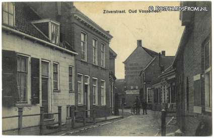 ansichtkaart: Oud-Vossemeer, Zilverstraat