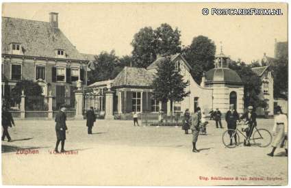 ansichtkaart: Zutphen, 's Gravenhof