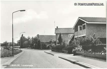 ansichtkaart: Lievelde, Louwersdijk