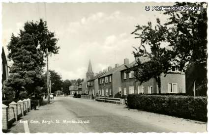 ansichtkaart: Beek Montferland, Gem. Bergh. St. Martinusstraat