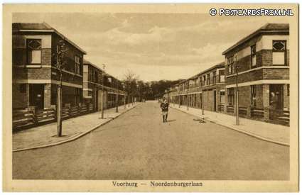 ansichtkaart: Voorburg, Noordenburgerlaan