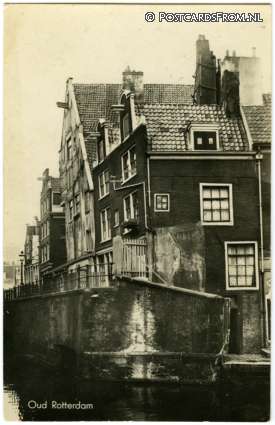 ansichtkaart: Amsterdam, Oud Rotterdam
