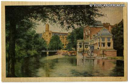 ansichtkaart: Amsterdam, American Hotel en Lido