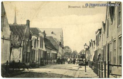 ansichtkaart: Oude-Tonge, Nieuwstraat