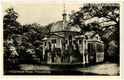 ansichtkaart: 's-Graveland, Huize Trompenburg