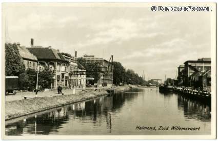 ansichtkaart: Helmond, Zuid Willemsvaart