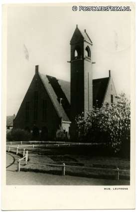 ansichtkaart: Heerlen, Kerk van de Ned. Hervormde Gemeente