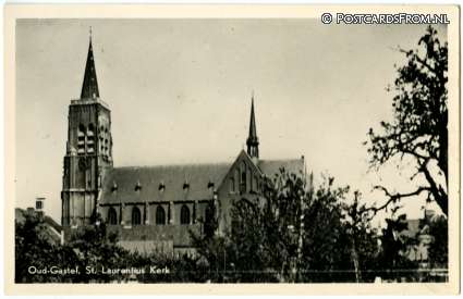 ansichtkaart: Oud Gastel, St. Laurentius Kerk