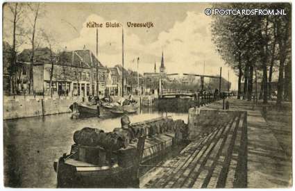 ansichtkaart: Nieuwegein Vreeswijk, Kleine Sluis