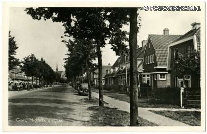 ansichtkaart: Goes, Middelburgsestraat