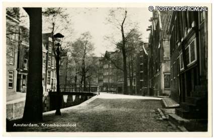 ansichtkaart: Amsterdam, Kromboomsloot