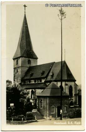 ansichtkaart: Noorbeek, R.K. Kerk