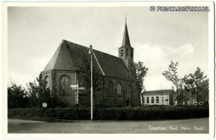 ansichtkaart: Gapinge, Ned. Herv. Kerk