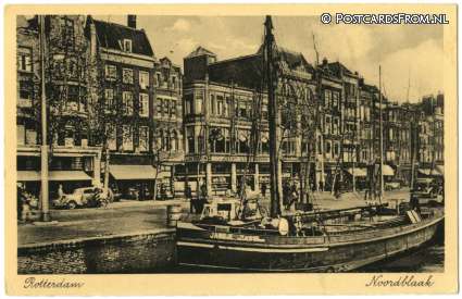 ansichtkaart: Rotterdam, Noordblaak