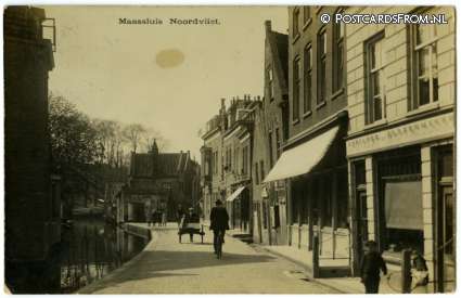 ansichtkaart: Maassluis, Noordvliet