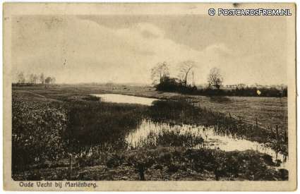 ansichtkaart: Marienberg, Oude Vecht