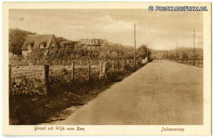 ansichtkaart: Wijk aan Zee, Julianaweg