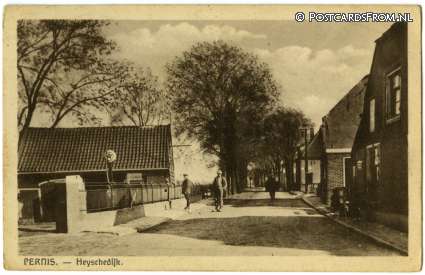 ansichtkaart: Pernis, Heyschedijk