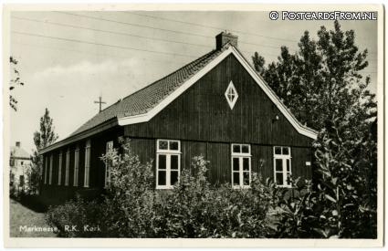 ansichtkaart: Marknesse, R.K. Kerk