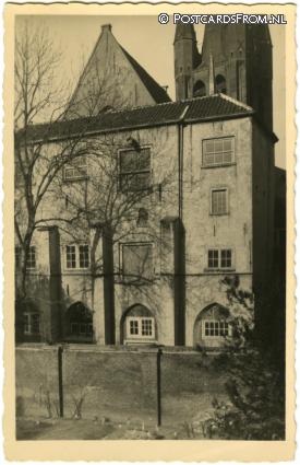 ansichtkaart: Delft, Agatha-Klooster