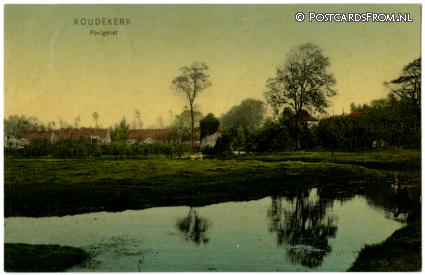 ansichtkaart: Koudekerk ad Rijn, Poelgeest