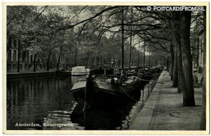 ansichtkaart: Amsterdam, Keizersgracht