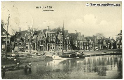 ansichtkaart: Harlingen, Noorderhaven