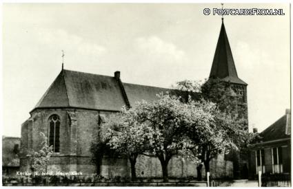ansichtkaart: Kerkwijk, Ned. Herv. Kerk