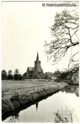 ansichtkaart: Meerlo, R.K. Kerk