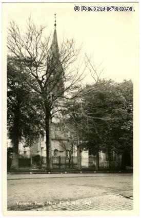 ansichtkaart: Yerseke, Ned. Herv. Kerk voor 1940