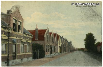 ansichtkaart: Oostburg, Nieuwstraat