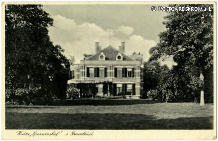 ansichtkaart: 's-Graveland, Huize 'Sperwershof'
