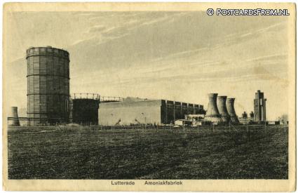 ansichtkaart: Lutterade, Amoniakfabriek