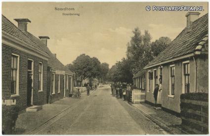 ansichtkaart: Noordhorn, Noorderweg