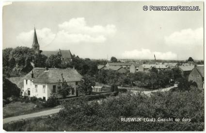 ansichtkaart: Rijswijk GL, Gezicht op dorp