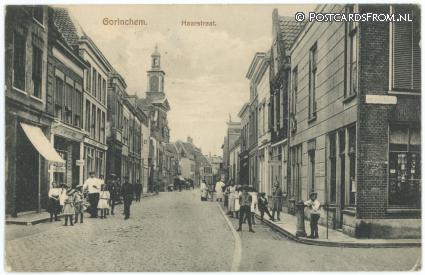 ansichtkaart: Gorinchem, Haarstraat