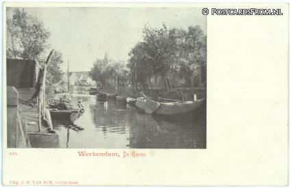 ansichtkaart: Werkendam, De haven