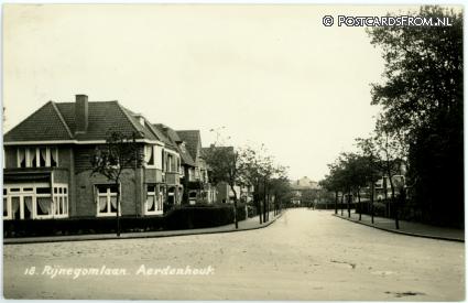 ansichtkaart: Aerdenhout, Rijnegomlaan