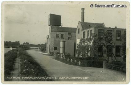 ansichtkaart: Nederhorst den Berg, Stoomw. 'Vecht en Dijk' en 'Nieuweroord'
