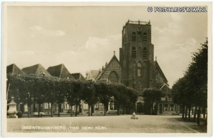 ansichtkaart: Geertruidenberg, Ned. Herv. Kerk