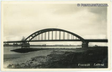 ansichtkaart: Nieuwegein Vreeswijk, Lekbrug